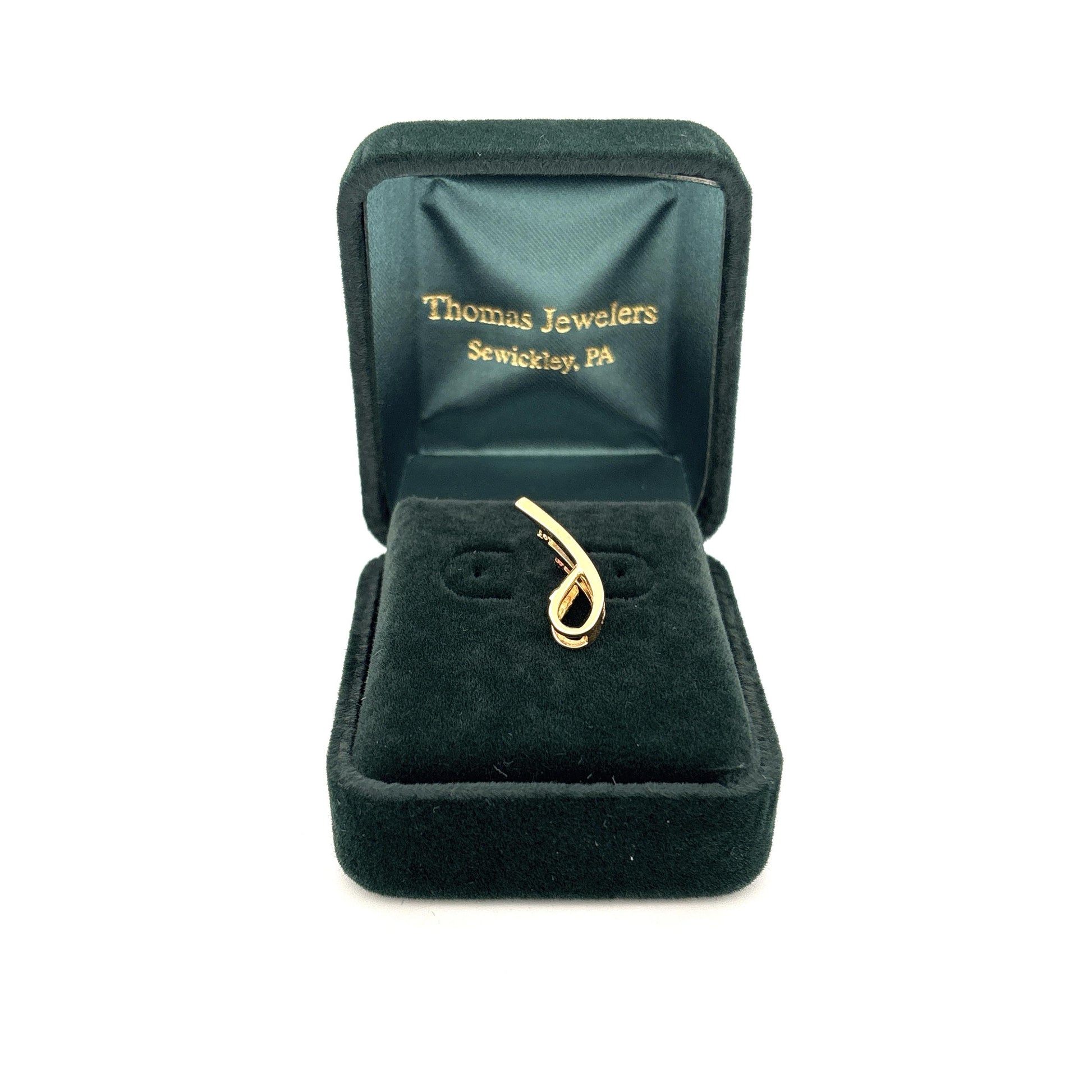 14K Three Tone Pendant