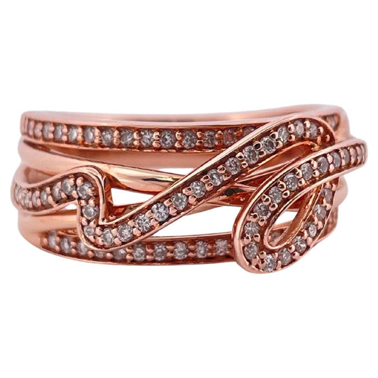 Le Vian 0.455ctw H-I SI1-SI2 Diamond Ring Set in 14K Rose Gold