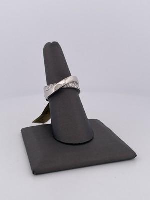 Platinum 0.50ctw Diamond Band/ Size 7.25/ 15.0g