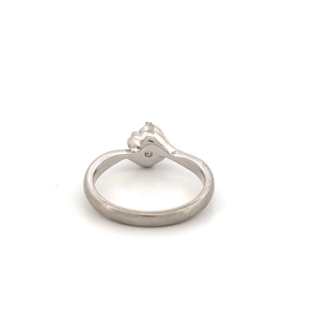 Platinum Diamond Solitaire 0.17ct G SI