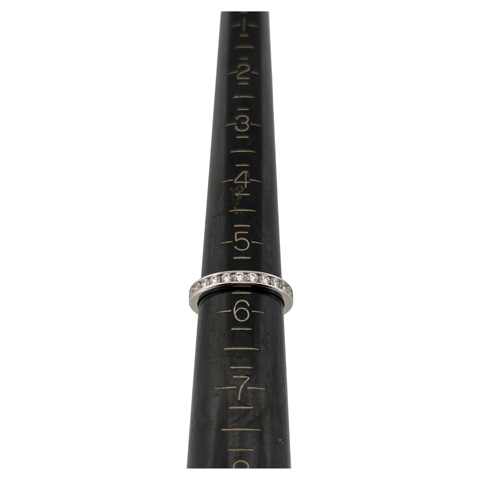 Tiffany & Co. 3 Millimeter 1.10ctw E VS1 Diamond Full Eternity Band Ring