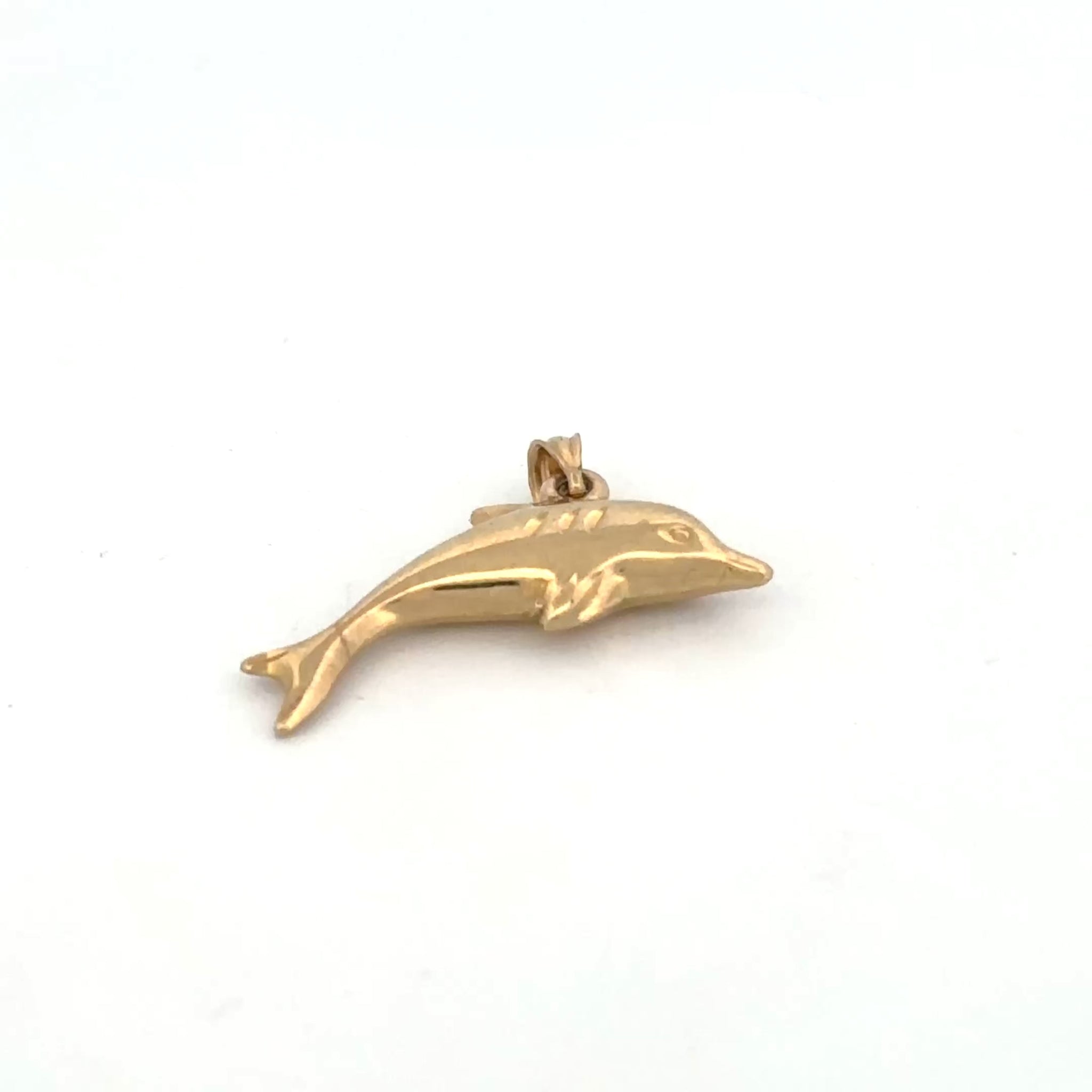 14K Dolphin Charm