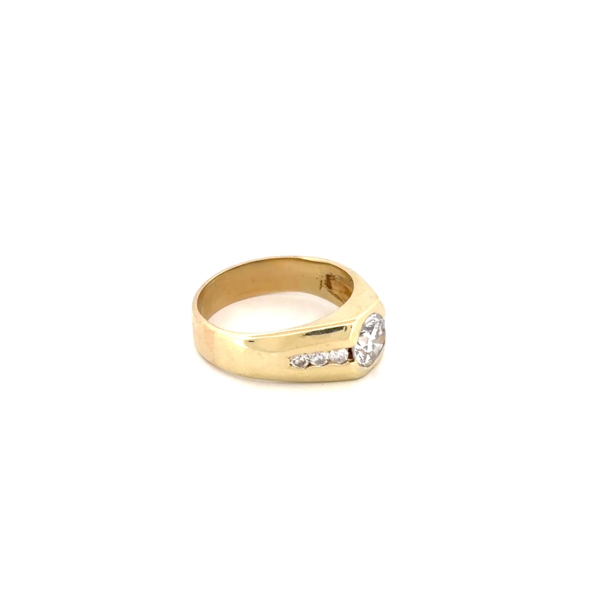14K GIA Diamond Ring