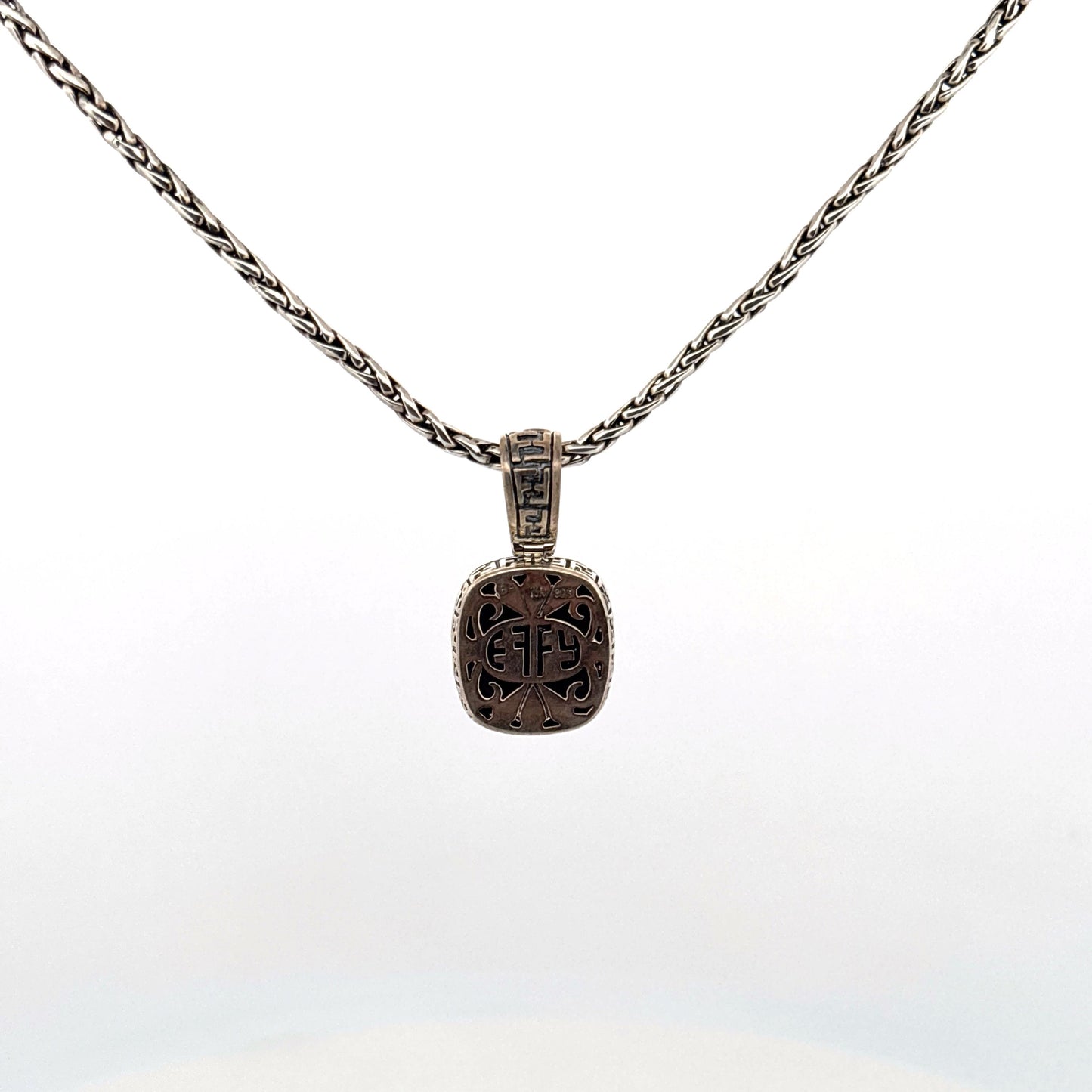 Effy Black Diamond Pendant Necklace