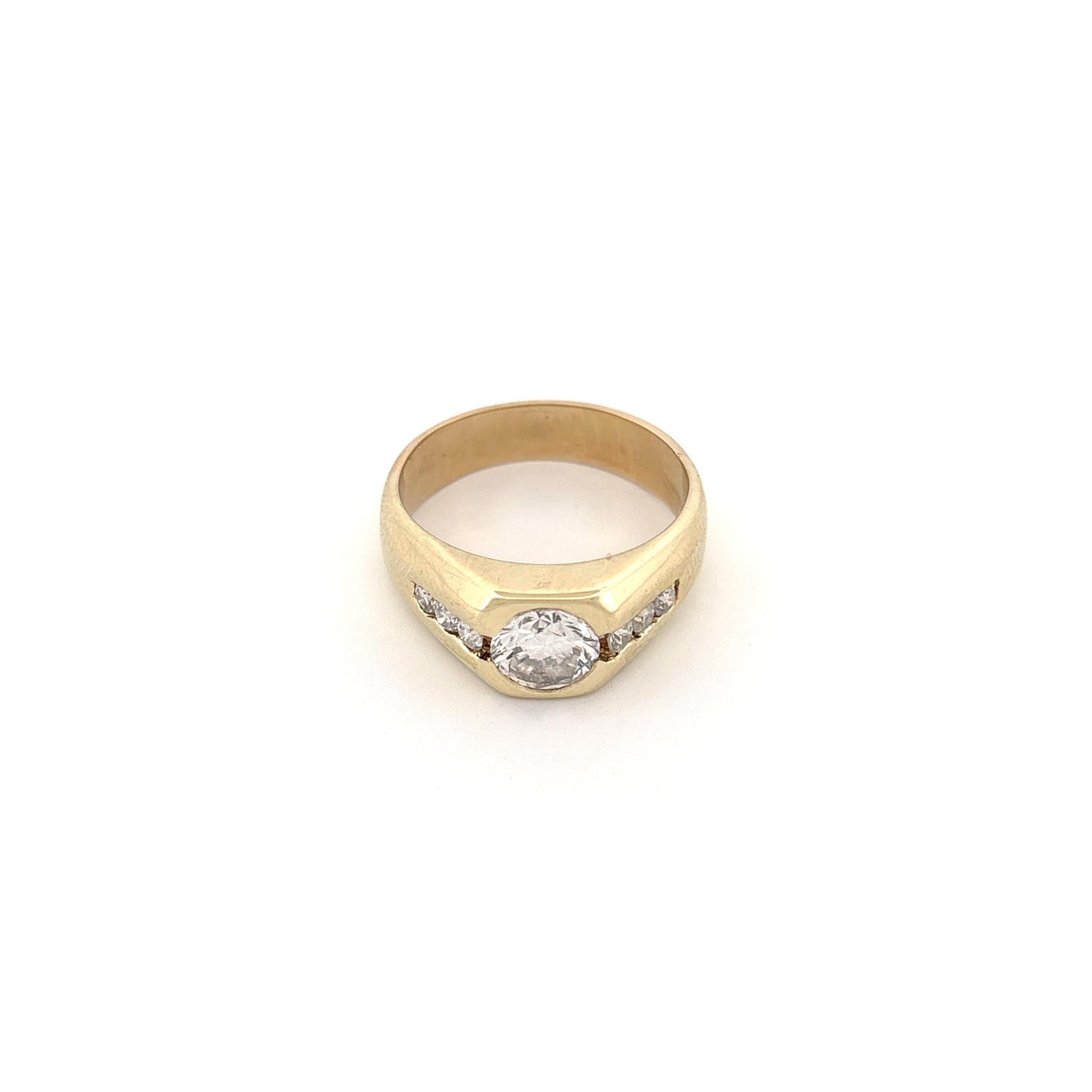 14K GIA Diamond Ring
