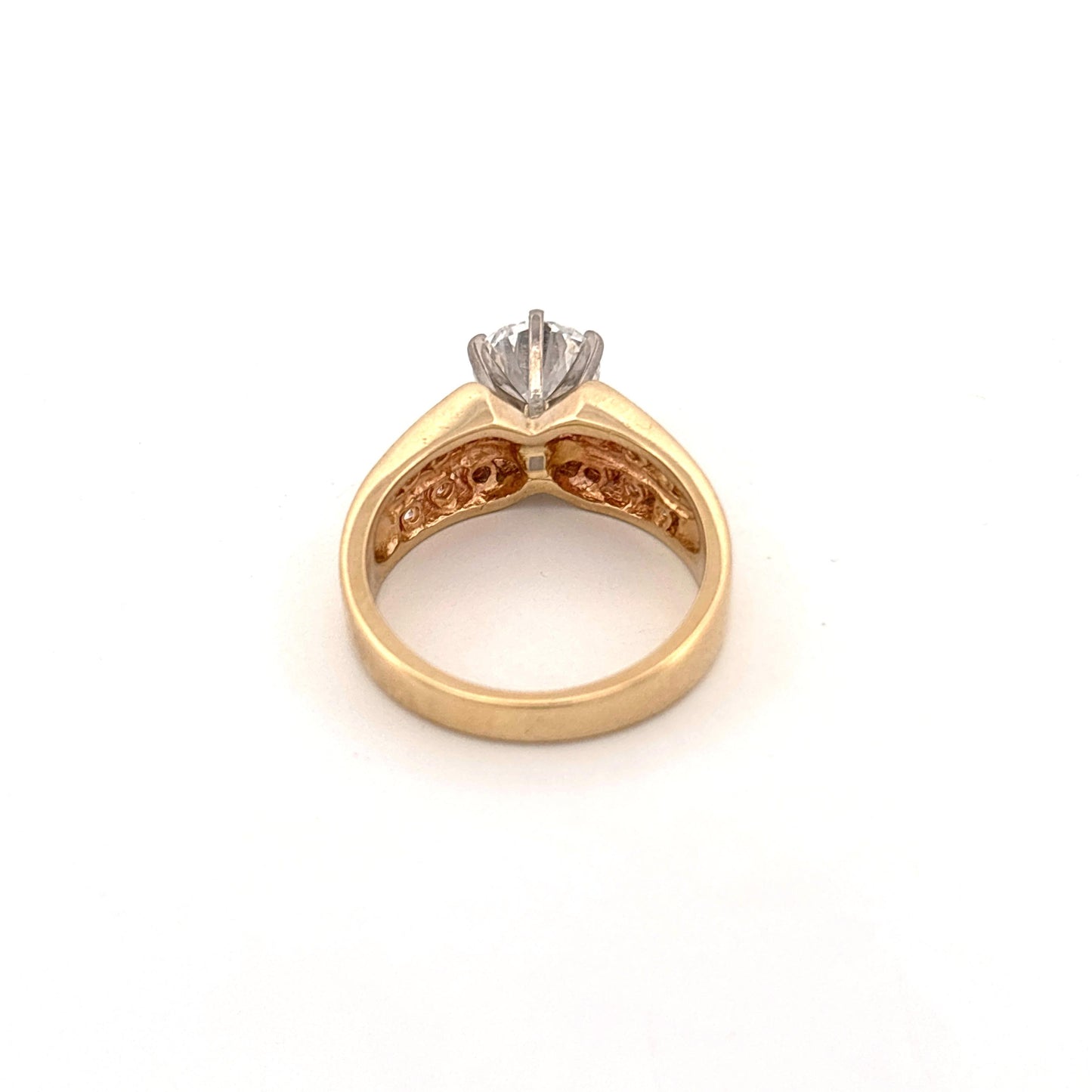 14k Ring Diamond GIA