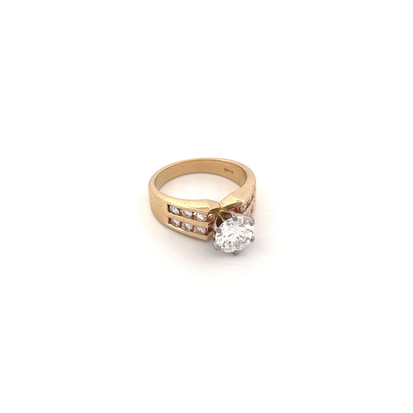 14k Ring Diamond GIA