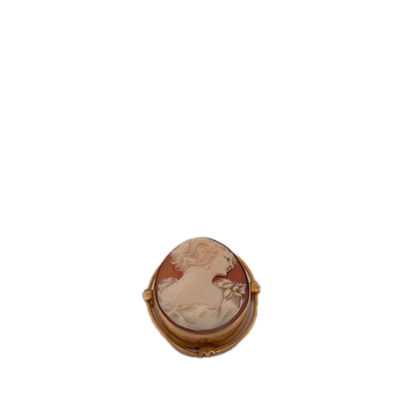 14K Yellow Gold Cameo