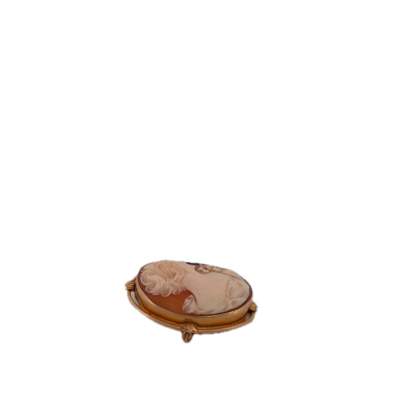 14K Yellow Gold Cameo