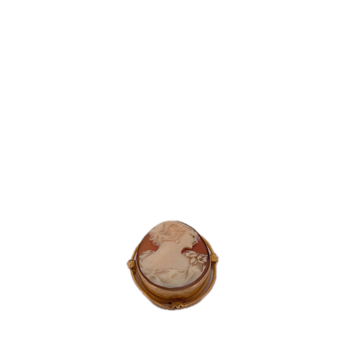 14K Yellow Gold Cameo