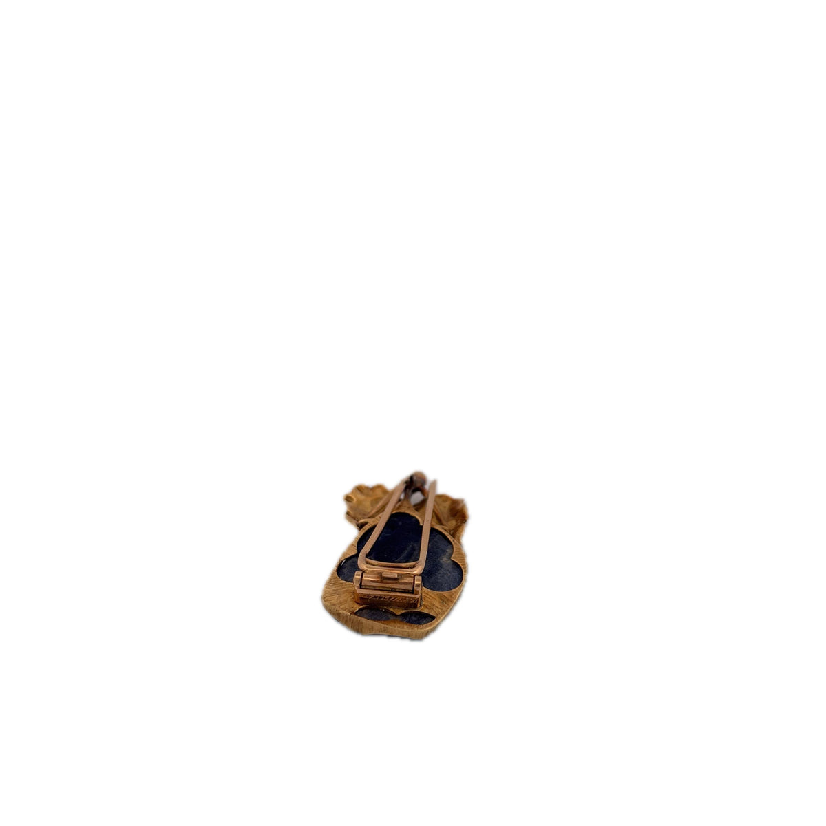 18K Yellow Gold Mario Buccellati Blue Lapis Brooch