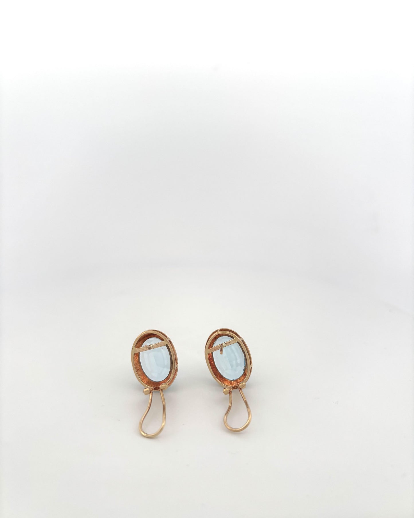 14K Topaz Earrings
