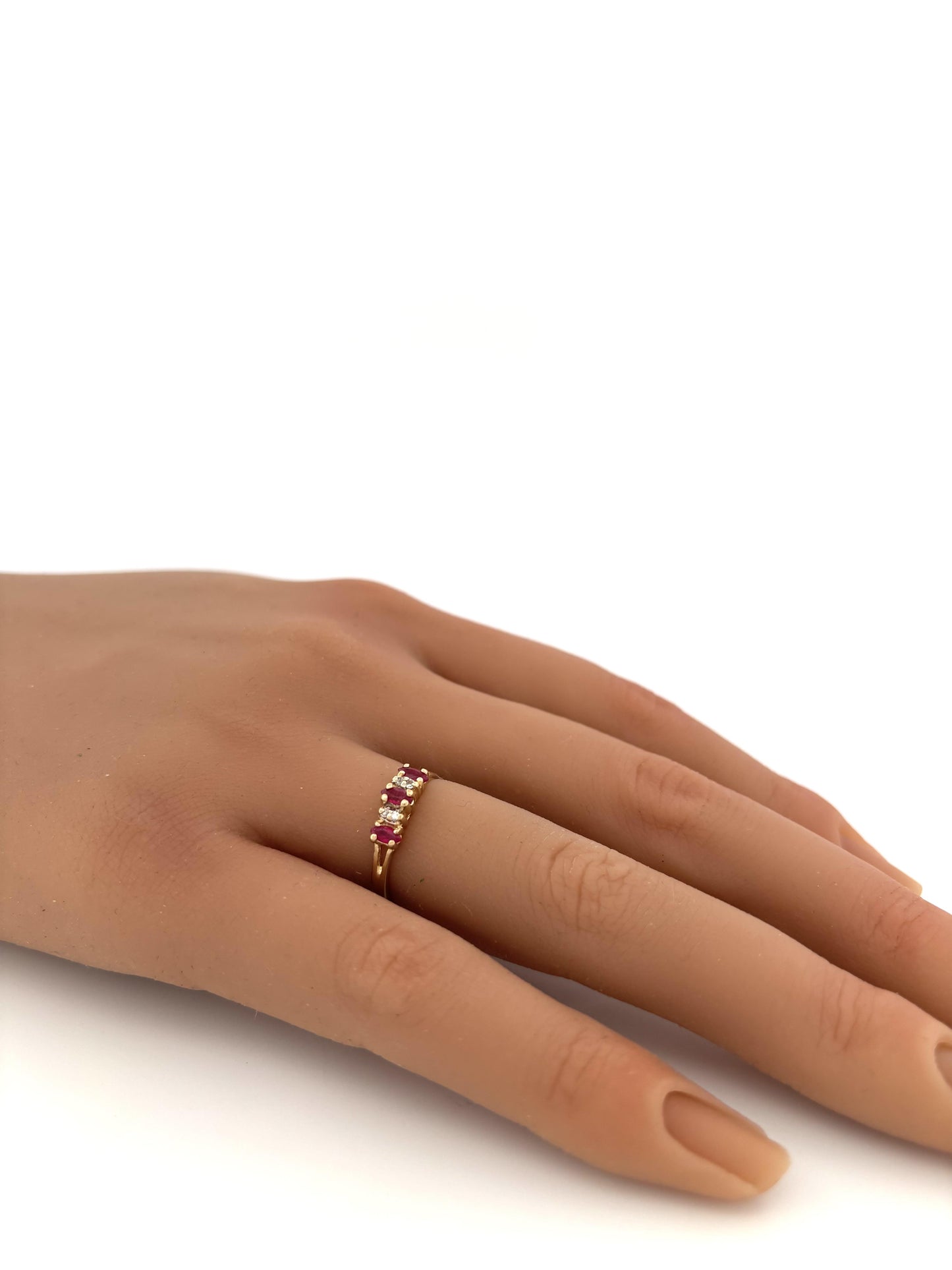 14k Ruby & Diamond