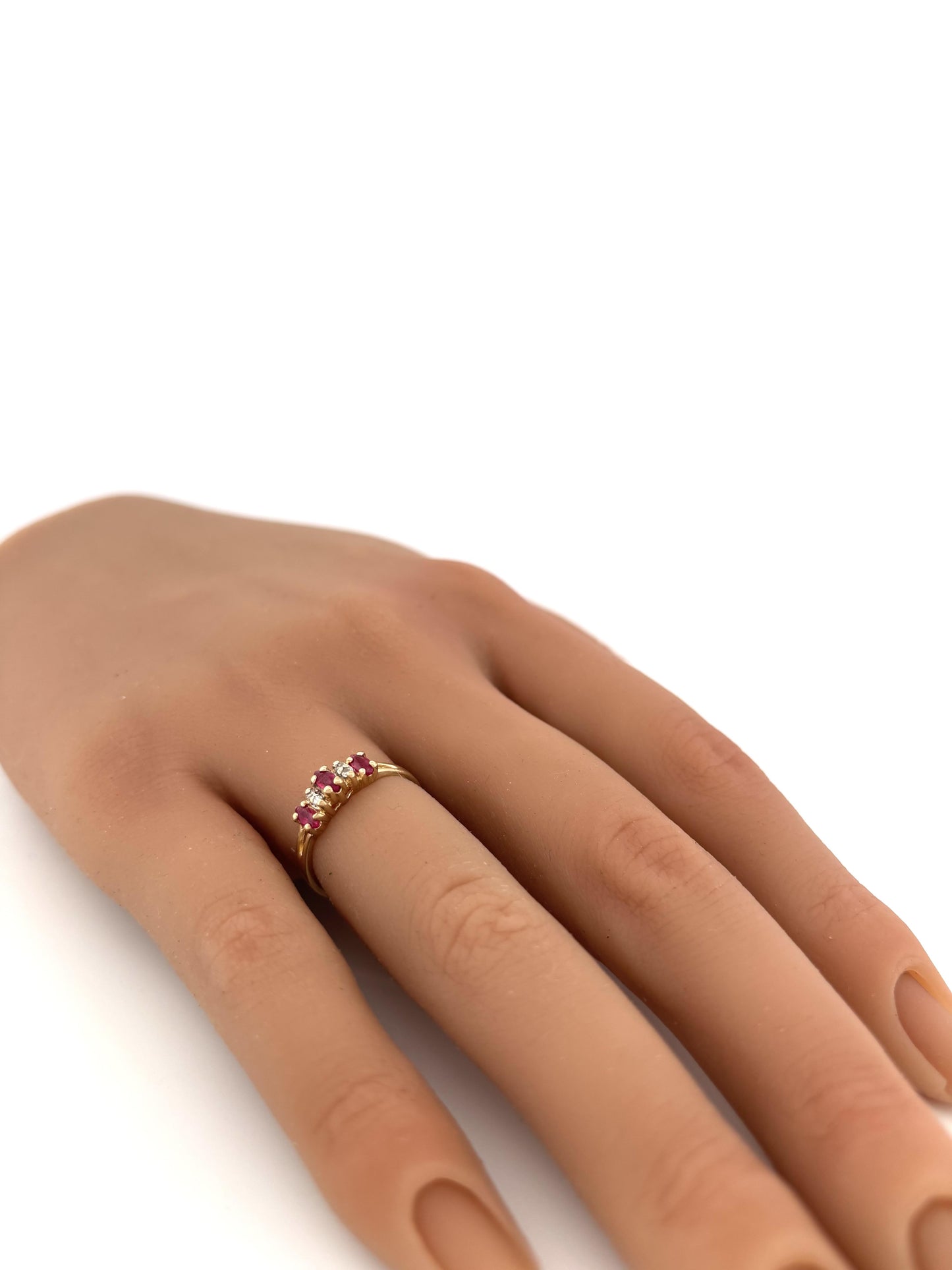 14k Ruby & Diamond