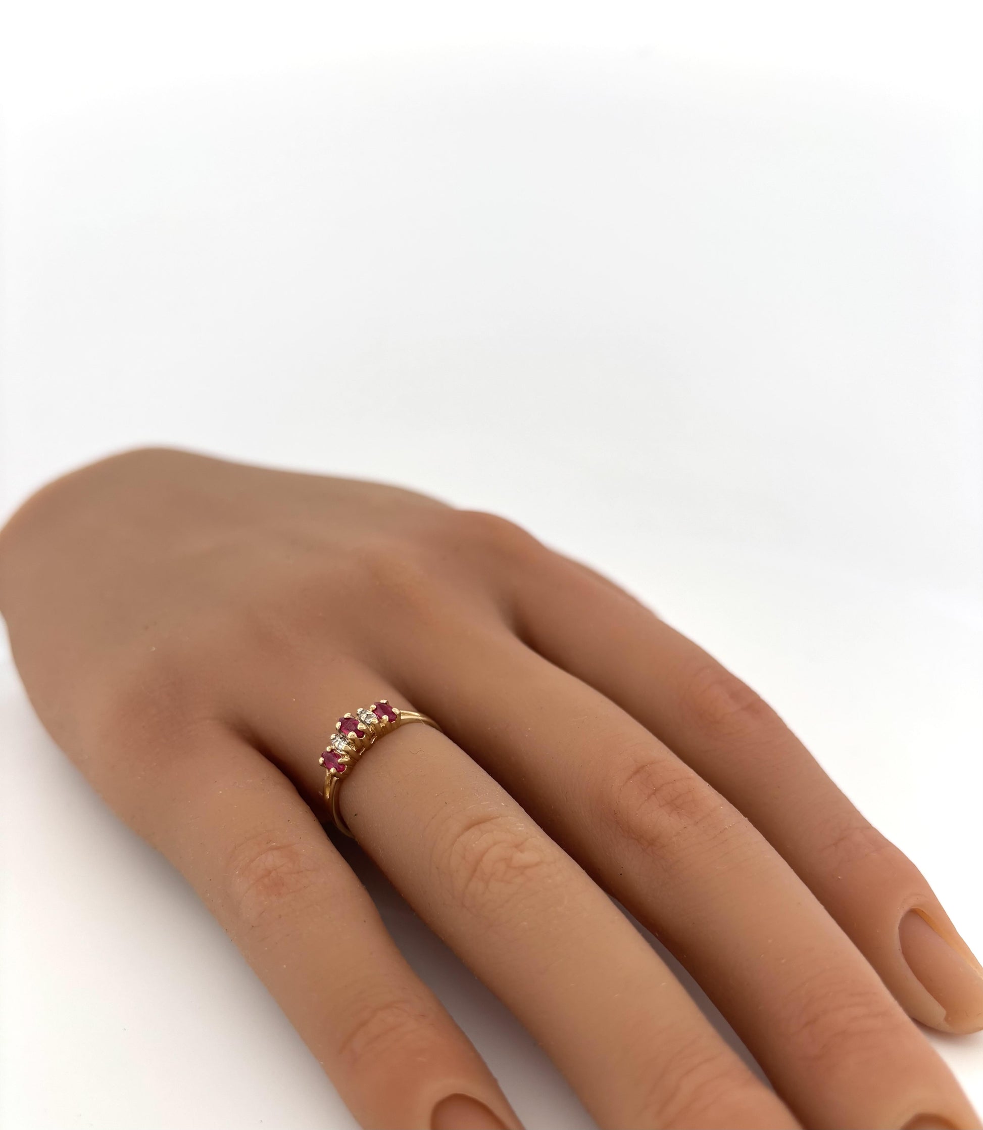 14k Ruby & Diamond